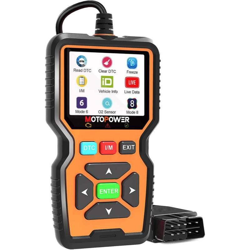 Fortschrittlicher OBD2-Scanner-Codeleser mit Echtzeitdaten