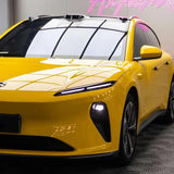 Glossy Deep Yellow Vinyl Car Wrap