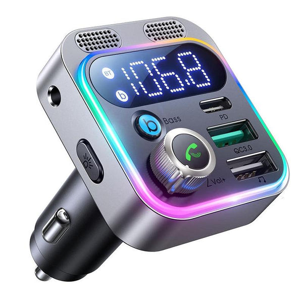 Bluetooth 5.3 Auto-FM-Transmitter mit Schnellladung