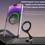Magnetic Navigation Mobile Phone Car Holder for iPhone - [18 Strong Magnet] 360° Rotation