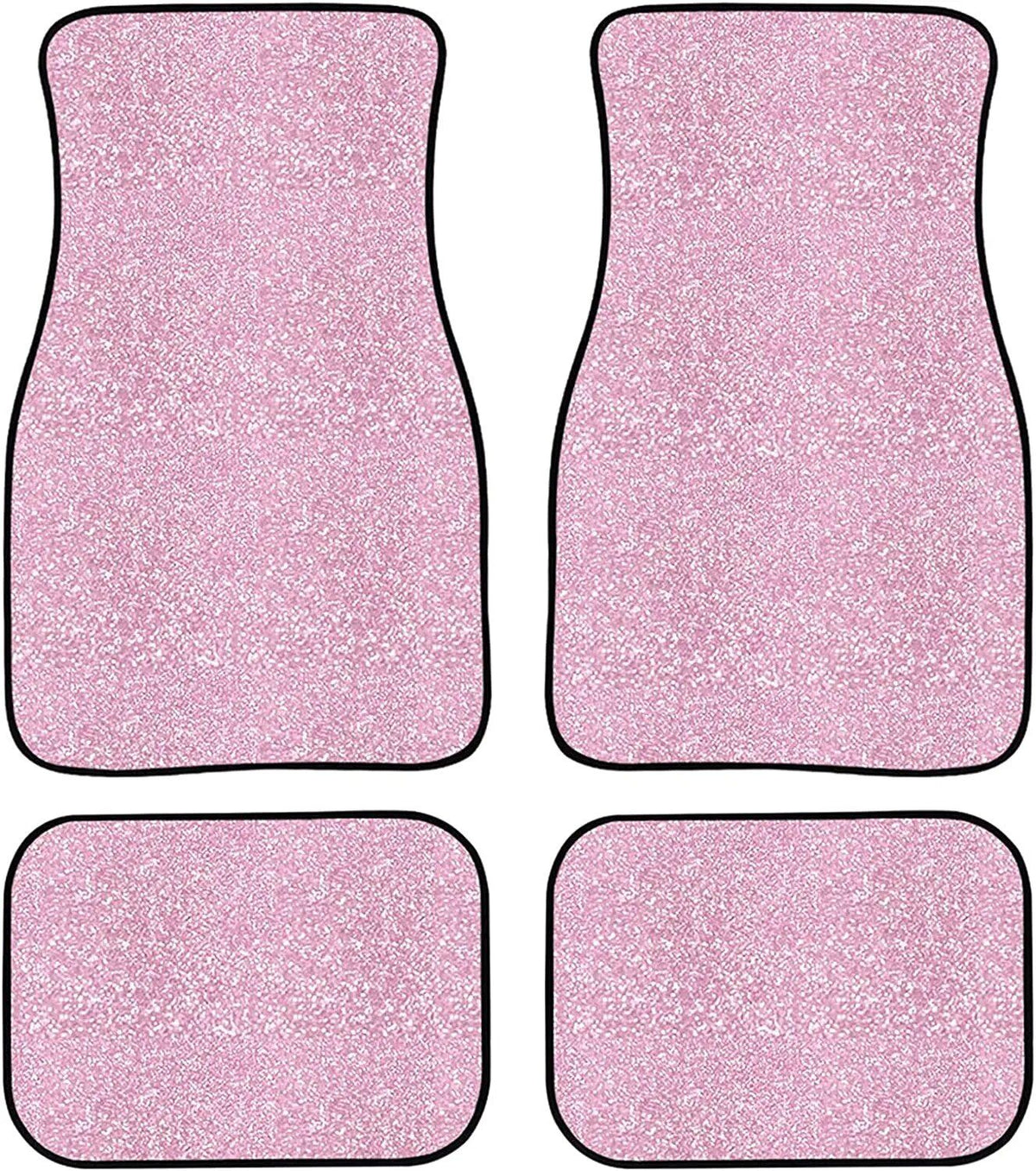Alfombrillas universales para coche con estampado rosa brillante