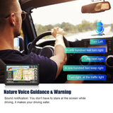 7-Inch GPS Navigation System with HD Touch Screen