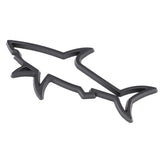 Emblema universal de pez tiburón 3D