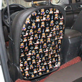 Autositz-Rückenlehnenschutz mit Pinguin-Motiv