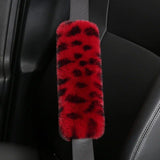 Luxurious Leopard Print Car Seat Belt Shoulder Pad