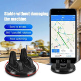 360° Rotatable Anti-Slip Car Phone Mount – Universal Dashboard GPS Holder