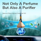 Essential Oil Hanging Car Perfume Bottle with Air Freshener for Car and Home