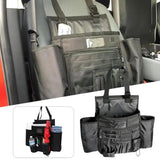 Front Seat Car Organizer - Multi-Pocket Storage for Essentials & Electronics