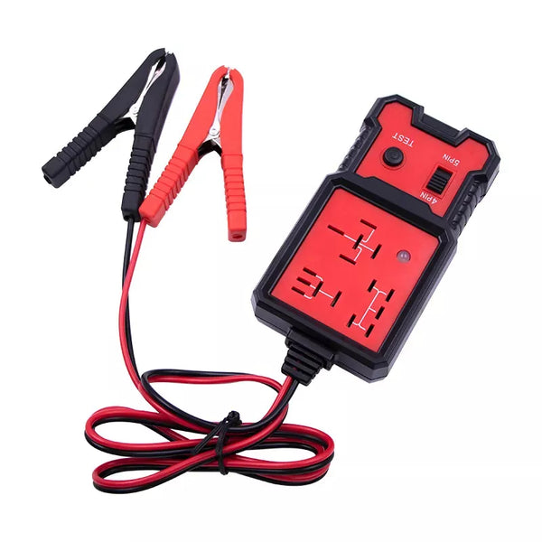 Probador de relé automotriz universal de 12 V con indicadores de diagnóstico LED