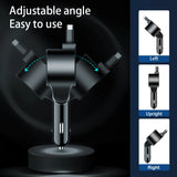 3-in-1 Retractable 75W Car Charger