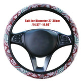 Boho Cotton Steering Wheel Cover