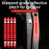 High-Visibility Vehicle Door Safety Reflective Stickers