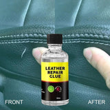 QuickFix Lederreparaturflüssigkeit: Lederpflegelösung für Autos und Bekleidung