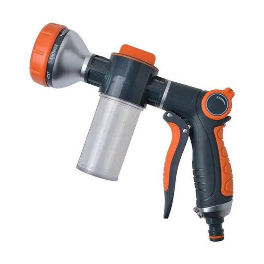 High-Pressure Car Washer Foam Sprayer with 8 Watering Modes