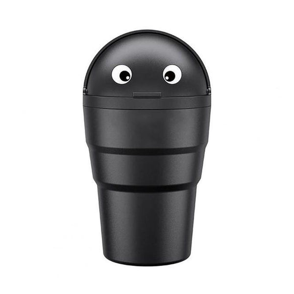 Universal Mini Car Trash Can with Swing Lid – Leakproof & Compact Auto Organizer Storage Bin