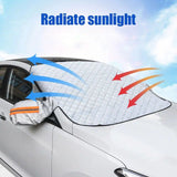 Mehrzweck-Magnet-Windschutzscheibenschutz fürs Auto – Schutz vor Schnee, Eis und Sonne