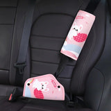 Protector de cinturón de seguridad para niños Comfort con diseño de dibujos animados