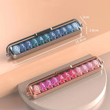 Placa de número de aparcamiento oculta luminosa