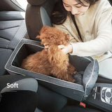 Luxury Portable Pet Car Seat - Washable Safety Travel Bed for Small Dogs & Cats