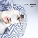Luxury Striped Portable Pet Car Seat