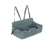 Hamaca de viaje y asiento de seguridad para perros de lujo para dos estaciones