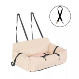 Hamaca de viaje y asiento de seguridad para perros de lujo para dos estaciones