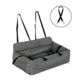 Hamaca de viaje y asiento de seguridad para perros de lujo para dos estaciones