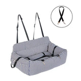 Hamaca de viaje y asiento de seguridad para perros de lujo para dos estaciones