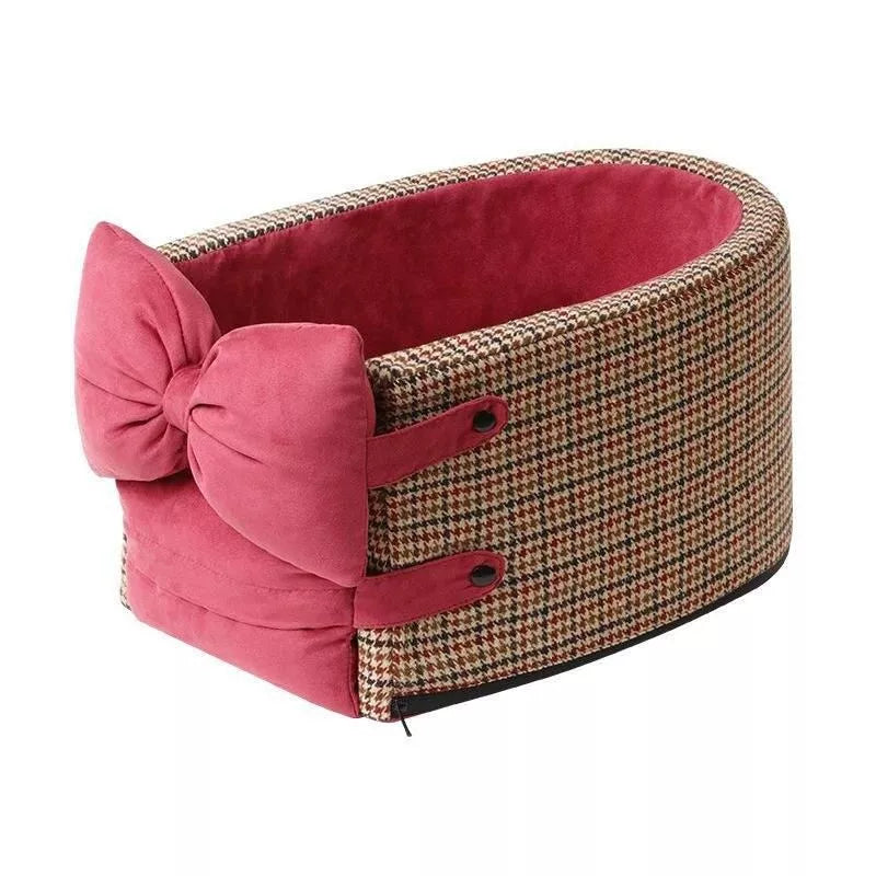 Small Dog & Cat Armrest Booster for Secure Travel
