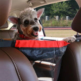 Car Safety Pet Barrier - Universal Nylon Mesh Backseat Divider for Dogs