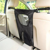 Car Safety Pet Barrier - Universal Nylon Mesh Backseat Divider for Dogs