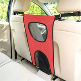 Car Safety Pet Barrier - Universal Nylon Mesh Backseat Divider for Dogs