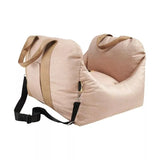 Portable Dog Car Seat & Travel Nest - Safety Booster Basket for Pets