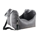 Portable Dog Car Seat & Travel Nest - Safety Booster Basket for Pets