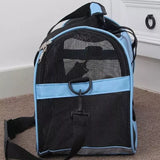 Compact & Breathable Pet Carrier - Mesh Portable Bag for Cats & Small Dogs