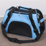 Compact & Breathable Pet Carrier - Mesh Portable Bag for Cats & Small Dogs