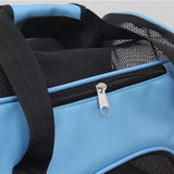 Compact & Breathable Pet Carrier - Mesh Portable Bag for Cats & Small Dogs