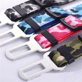 Adjustable Nylon Dog Car Seat Belt - Secure & Durable Pet Safety Vehicle Leash