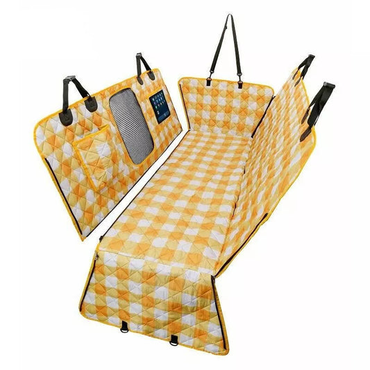 Funda impermeable para asiento de coche para perros Oxford