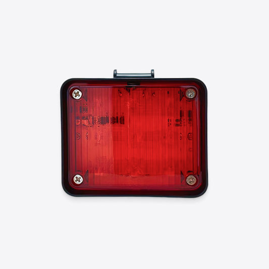Rote LED-Notfall-Blitzlampe 