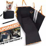 Funda de asiento de coche para perros de camuflaje de lujo