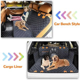 Funda impermeable duradera para asiento de coche para perros