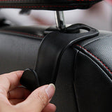 Gancho para reposacabezas del asiento del automóvil: almacenamiento optimizado para bolsos y ropa