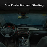 Tragbares Sonnenschutzvisier fürs Auto – faltbarer UV-Schutz für die Windschutzscheibe
