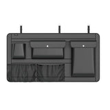 High Capacity Leather Car Storage Organizer with Multi-Use Pockets