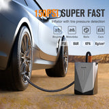 8-in-1 Auto-Starthilfe &amp; Luftpumpen-Powerbank mit LED-Beleuchtung und Gebläse