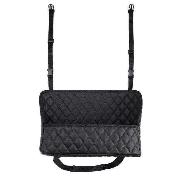 Aufbewahrungsnetztasche und Handtaschenhalter für Autositzlücken