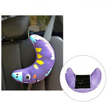 Soft Cotton Car Neck Pillow for Children - Premium Headrest Pad & Shoulder Support Cushion