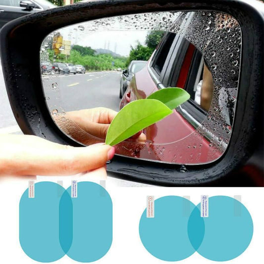 Películas impermeables antivaho para espejos de automóviles