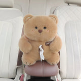 Cute Bear 2-in-1 Car Tissue Box & Trash Can